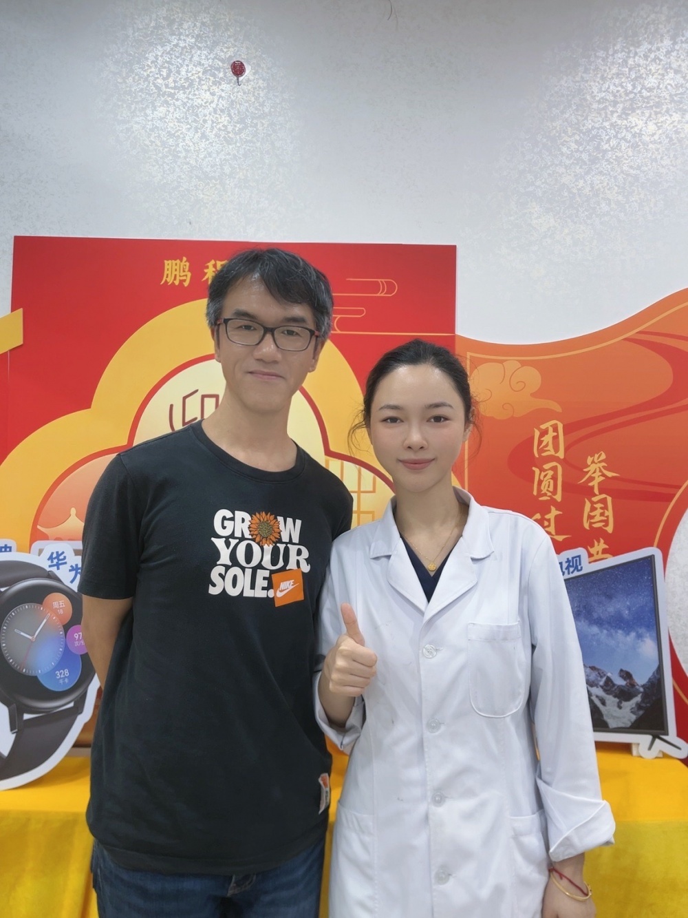 范先生術後10個月頭頂效果